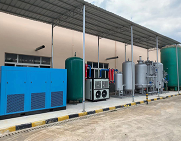 某化工企業(yè)400立方制氮機(jī)